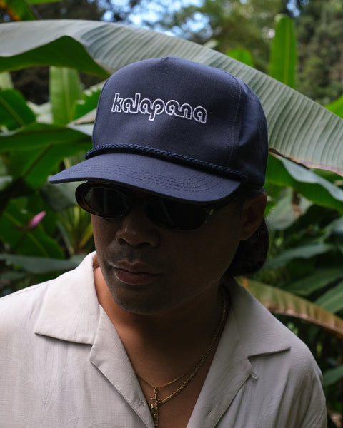 Kalapana Cap with Rope (Navy) "Everything Is Love" (2023)
