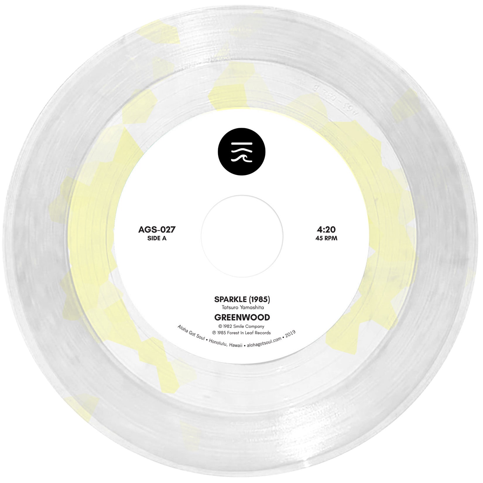 Greenwood - Sparkle (AGS-027) [repress] – Aloha Got Soul