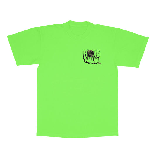 HONOLULU T-shirt (Neon Green)