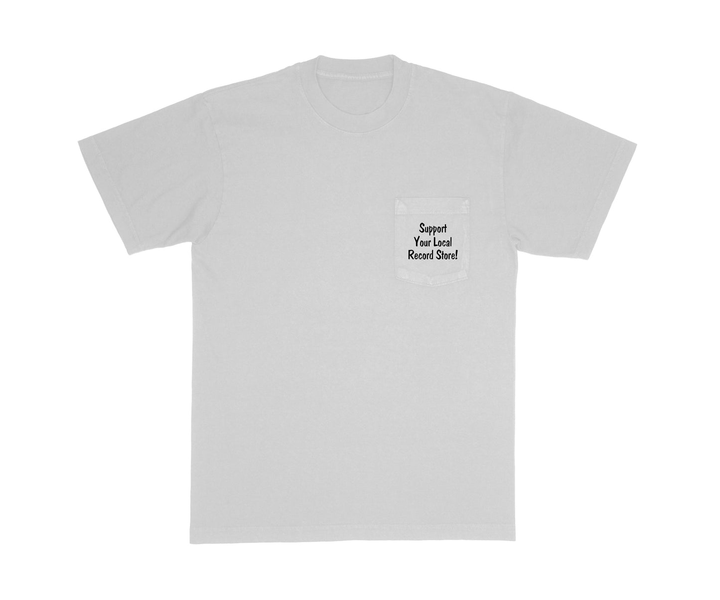 フランク・デ・リマ「地元のレコード店を応援しよう!」Tシャツ