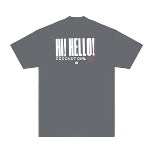 Brother Noland "Hi! Hello!" T-shirt (Charcoal)