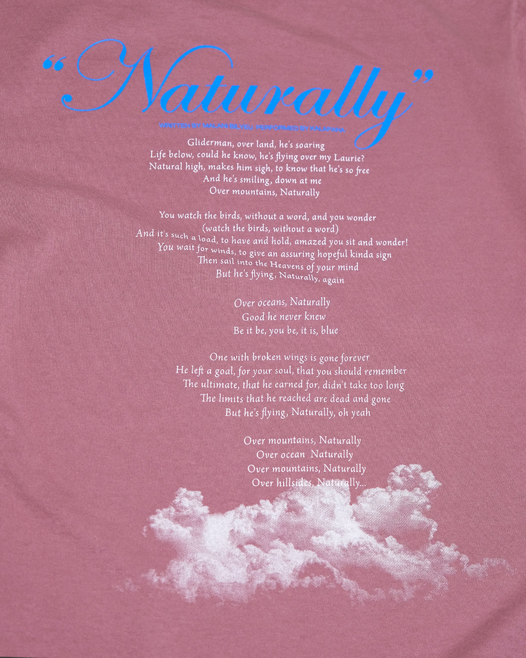 カラパナ ナチュラリー Tシャツ(モーブ)