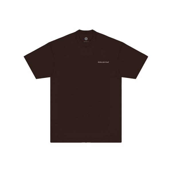 RSBP T-shirt (Chocolate / White) Records Should Be Played