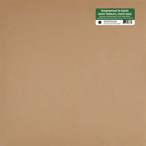 Greenwood - Music Book (Aloha Got Soul edition) (AGS-068)