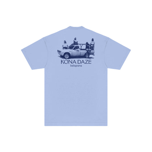 Kalapana Kona Daze Tシャツ (シーブルー)