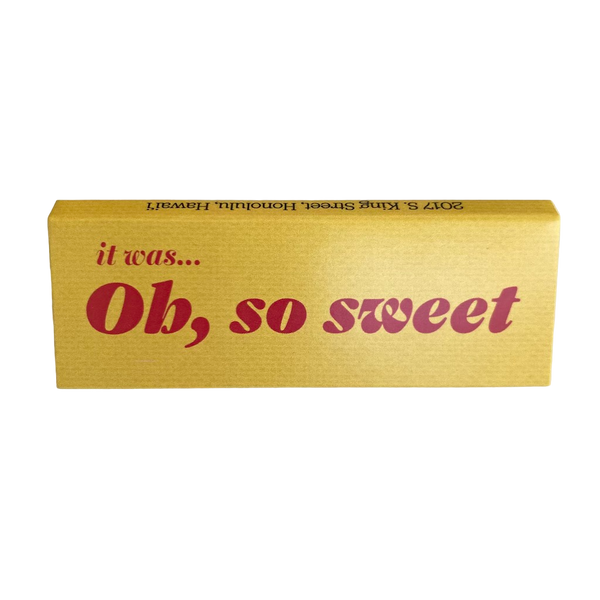 Rolling Papers - "Oh, so sweet"