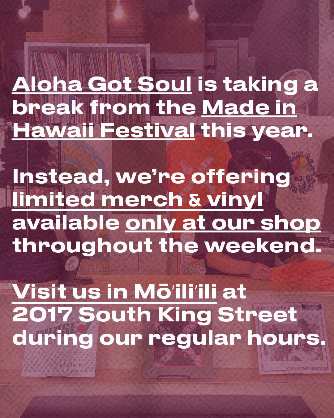 Made in Hawaii? We're changing it up this year (2026)