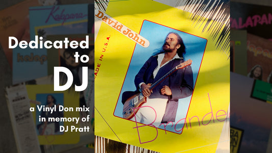 Dedicated to DJ Pratt (a Vinyl Don mix in memory of David John Pratt)