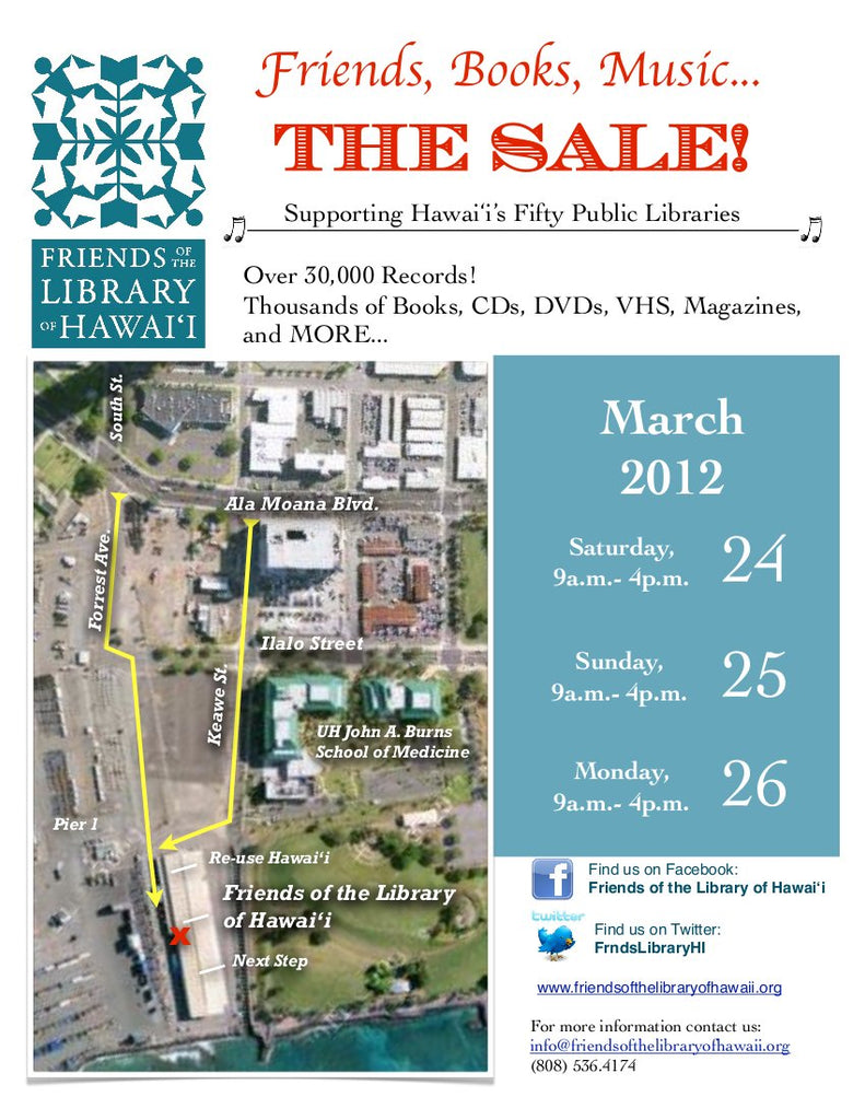 The Hawaii Music Sale by Friends of the Library