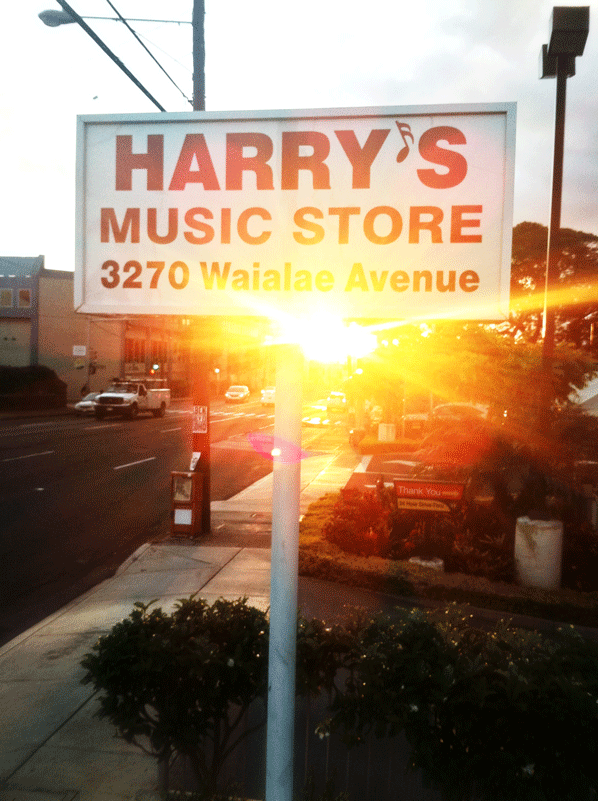 Harry's Music Store Now Open