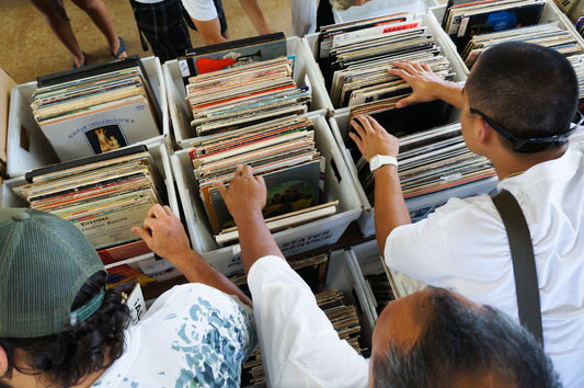 Digging for vinyl gems at the Hawaii Record Fair
