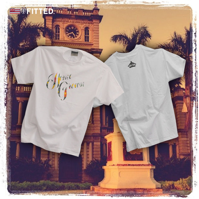 Homegrown tee by Fitted Hawaii