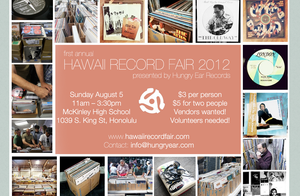 This August: Hawaii Record Fair 2012