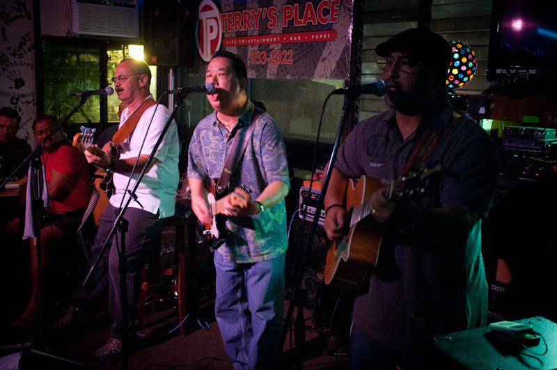 Original members of Summer Ron Yuen (center) and Tim Hurley (left).