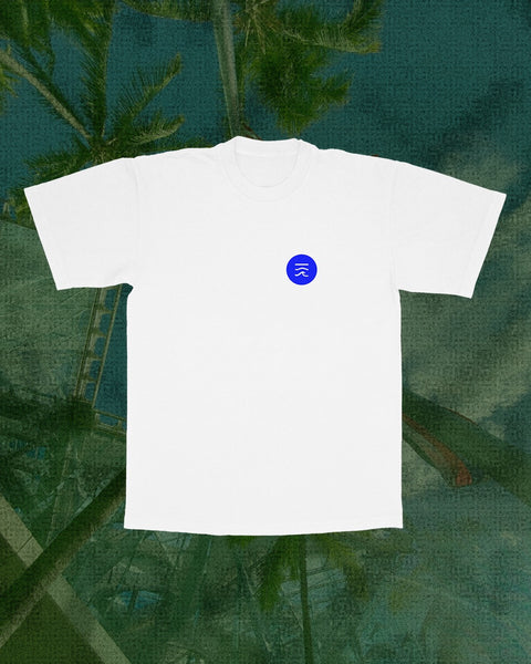Disco Island T-shirt (White / Blue) (2025)