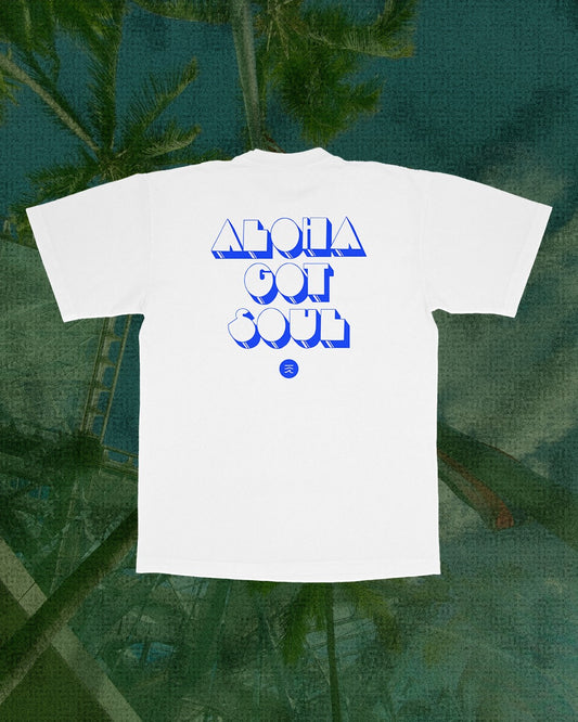 Disco Island T-shirt (White / Blue) (2025)