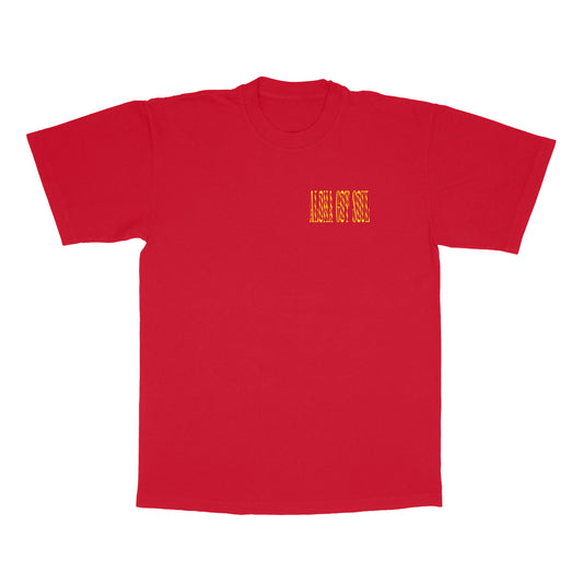 From These Shores T-shirt (Dark Red / Yellow)