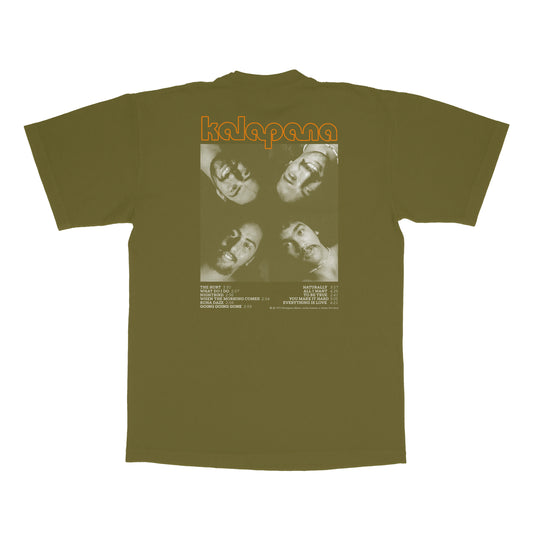Kalapana Album Cover T-Shirt (Army Green)