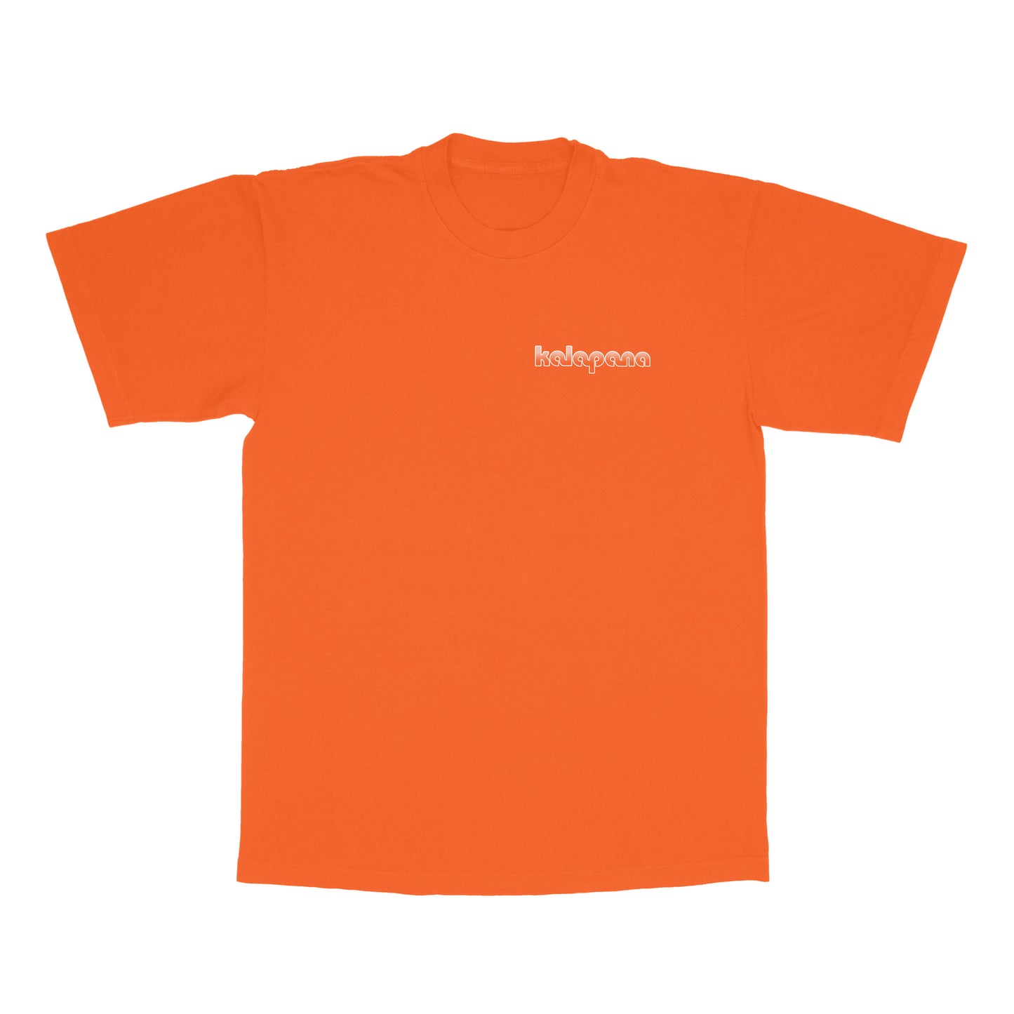 Kalapana Album Cover T-Shirt (Bright Orange)