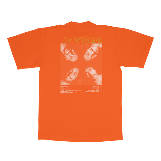 Kalapana Album Cover T-Shirt (Bright Orange)