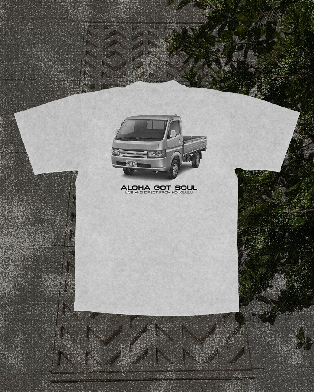 Kei Truck (Aloha Got Soul Live in Japan) T-shirt (Limestone)