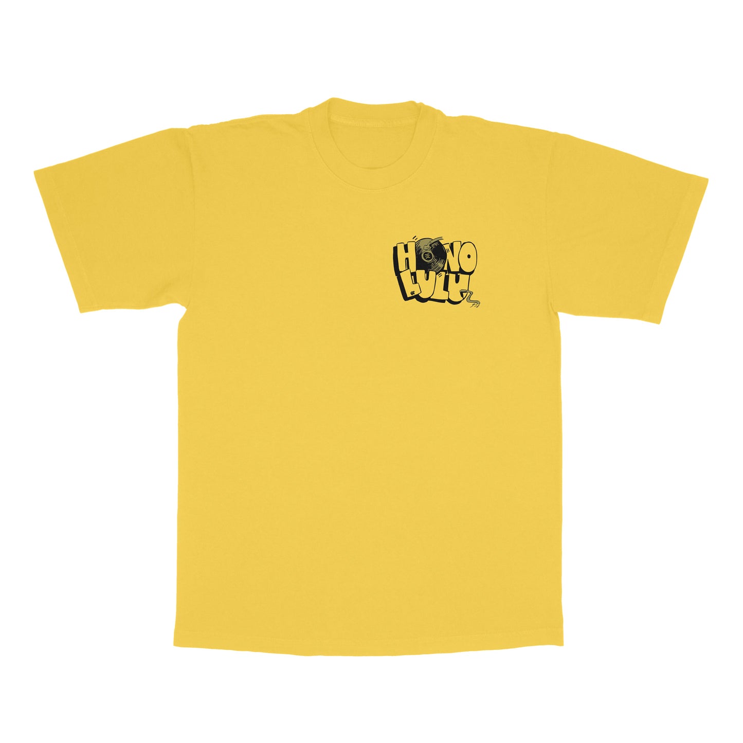 HONOLULU T-shirt (Spectra Yellow)