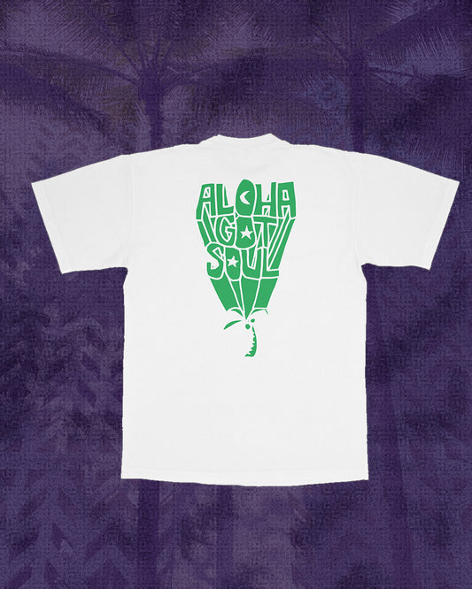 Palm Tree T-shirt (White)