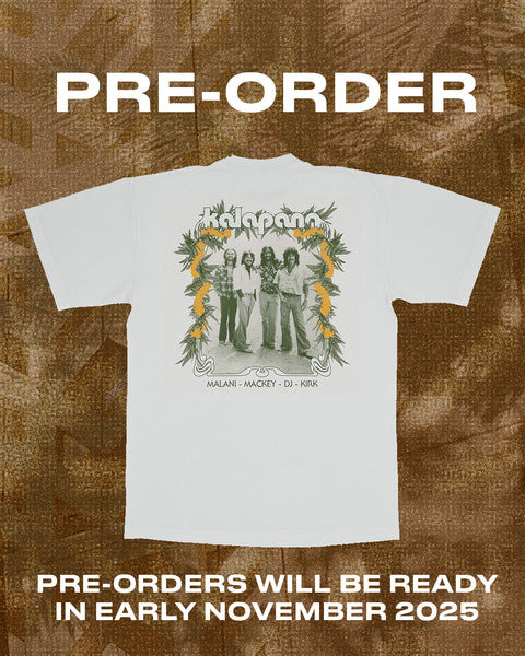 PRE-ORDER: Kalapana 50th T-Shirt (Cement)