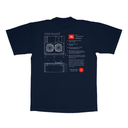 nice sound JBL 4435 T-shirt (Navy)