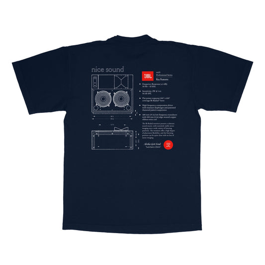 nice sound JBL 4435 T-shirt (Navy)