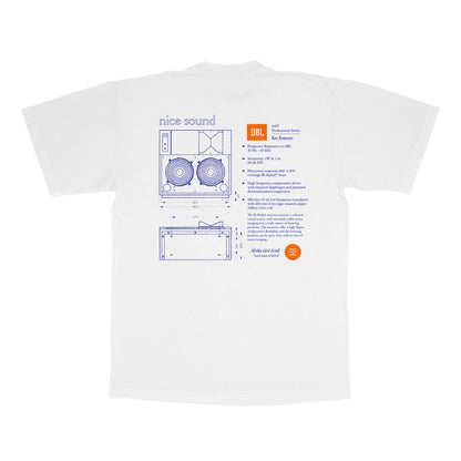 nice sound JBL 4435 T-shirt (White)
