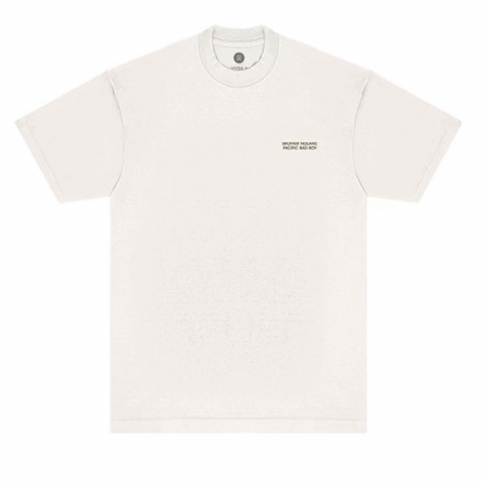ブラザー・ノーランド「パシフィック・バッド・ボーイ」Tシャツ（クリーム）