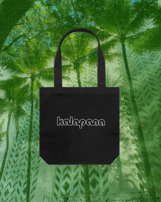 Kalapana Classic Logo Tote Bag 2025 (Black)