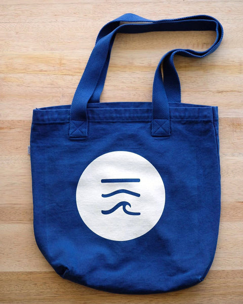 Aloha Got Soul Logo Tote Bag (made in USA) (Blue)