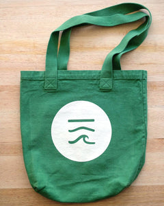 Aloha Got Soul Logo Tote Bag (made in USA) (Green)