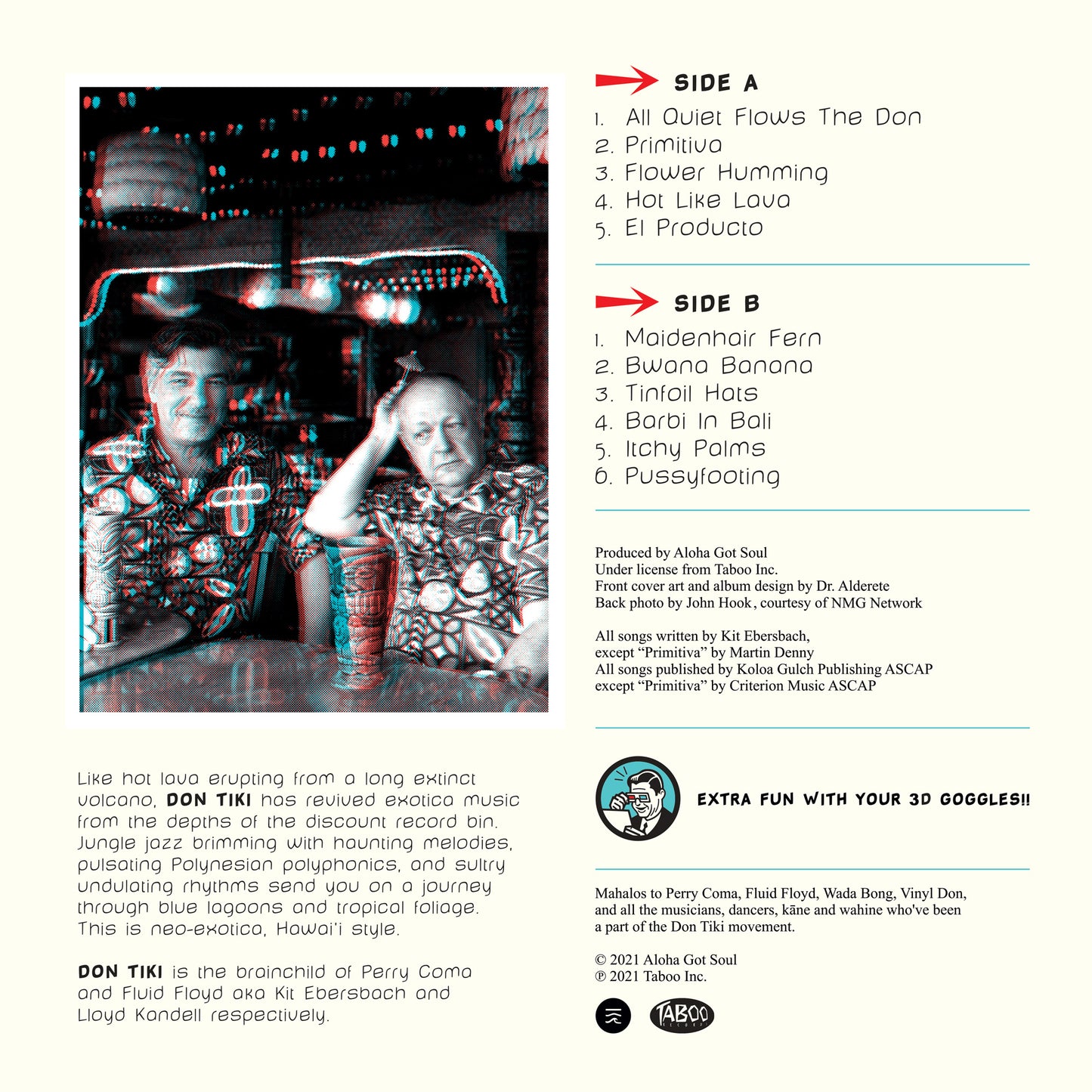 Don Tiki - Hot Like Lava (AGS-064)