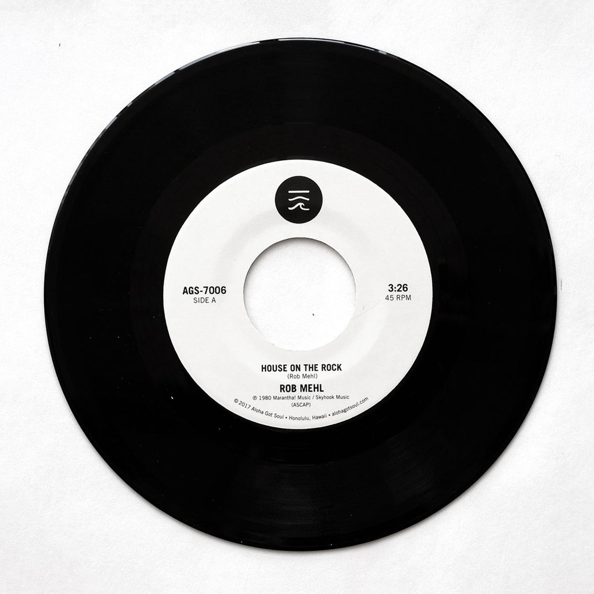 ロブ・メール - ハウス・オン・ザ・ロック / テイスト・アンド・シー (AGS-7006)