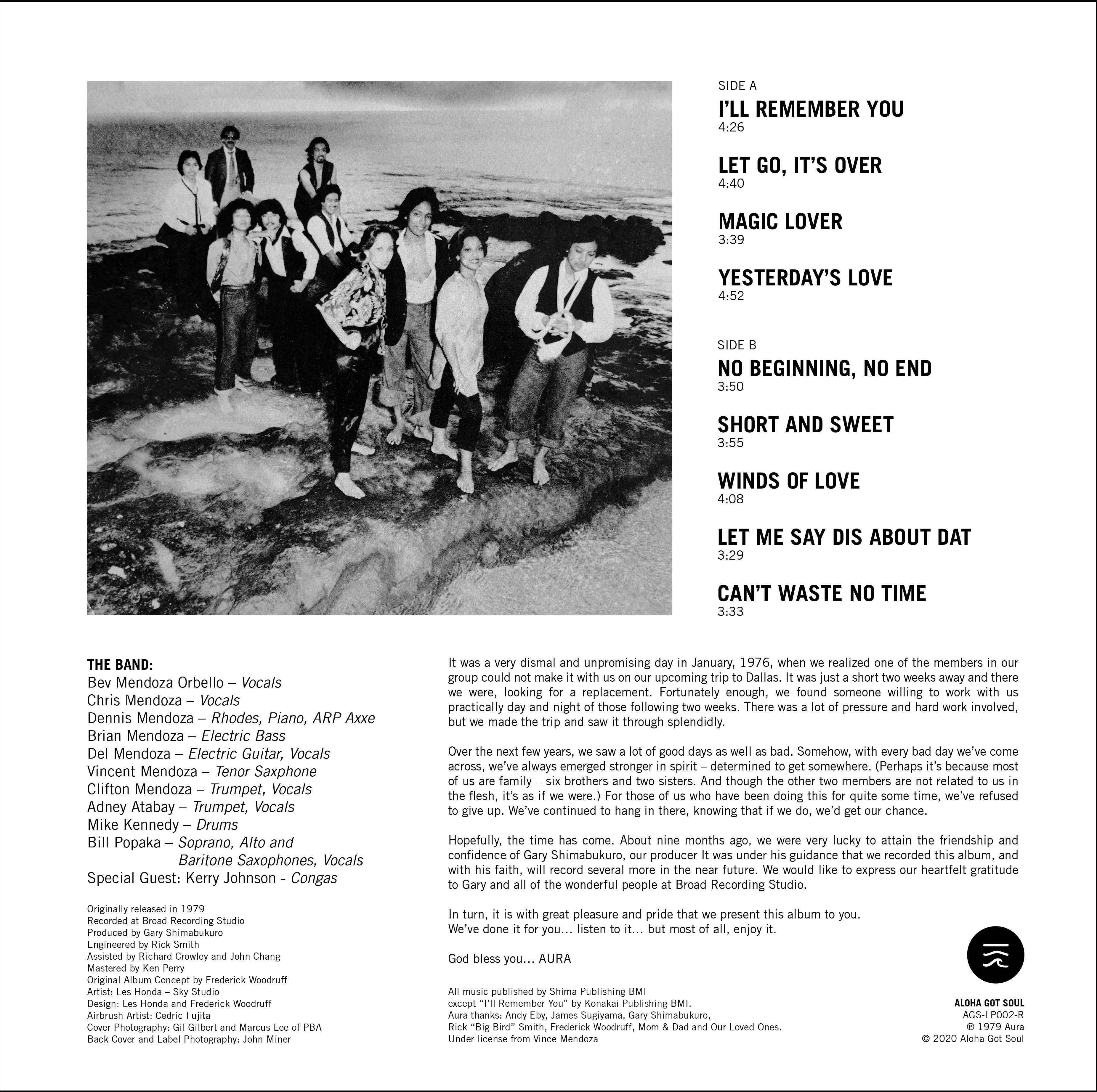 Aura - Aura (AGS-LP002-R) (2021 Edition) – Aloha Got Soul