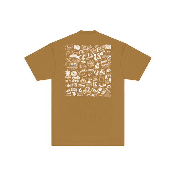 Label Logos T-Shirt (Brass)