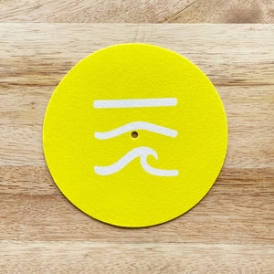 Aloha Got Soul Logo Slipmat (7" Yellow)