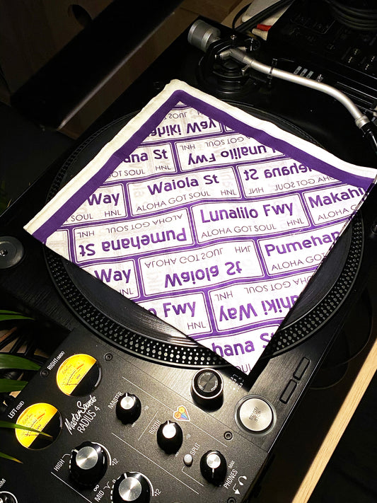 SBQバンダナ - MIN-NANO x Aloha Got Soul（日本製）