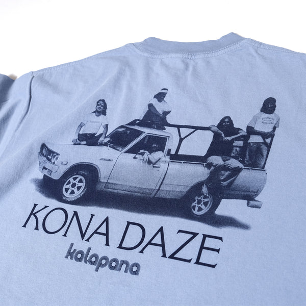 Kalapana Kona Daze T-shirt (Sea Blue)