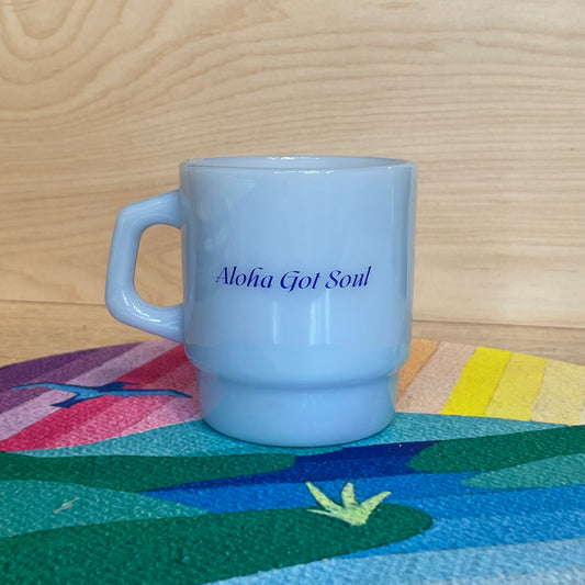 Stackable Mug - Aloha Got Soul (script font)