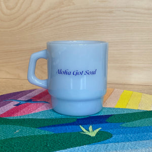Stackable Mug - Aloha Got Soul (script font)
