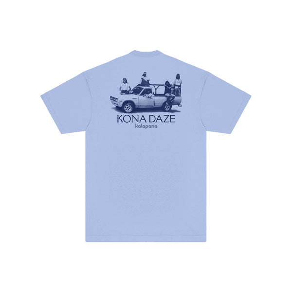 Kalapana Kona Daze T-shirt (Sea Blue)