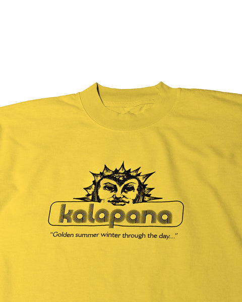 Kalapana Kona Daze T-shirt (Sun Yellow)