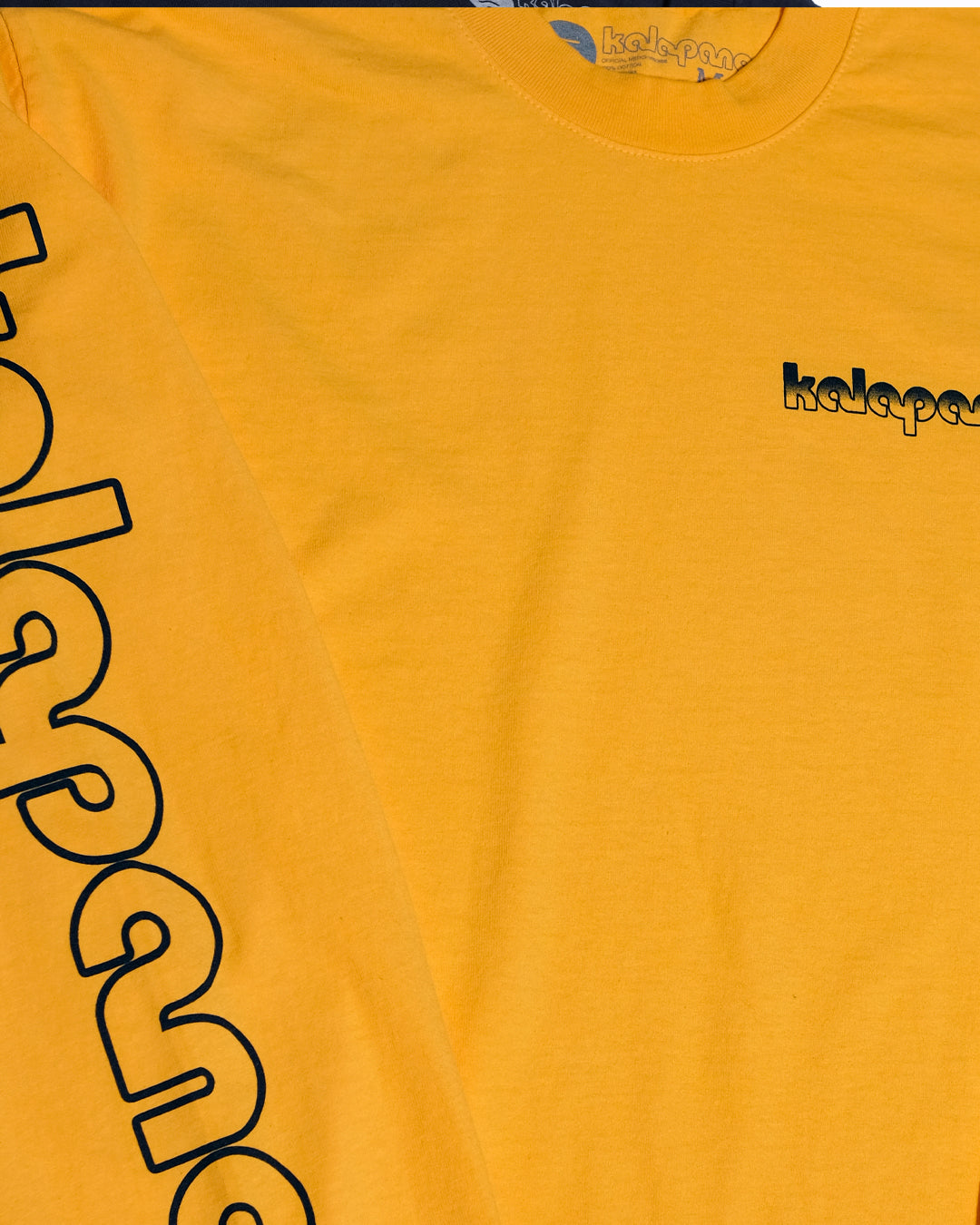 カラパナ クラシック ロゴ ロングスリーブ シャツ (ゴールド)