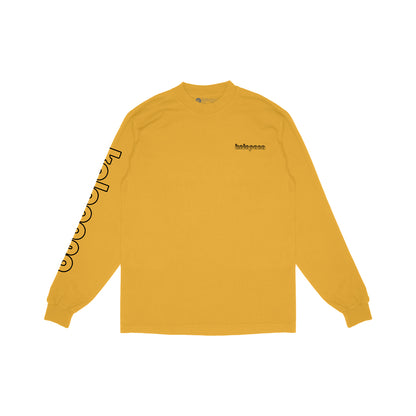 カラパナ クラシック ロゴ ロングスリーブ シャツ (ゴールド)