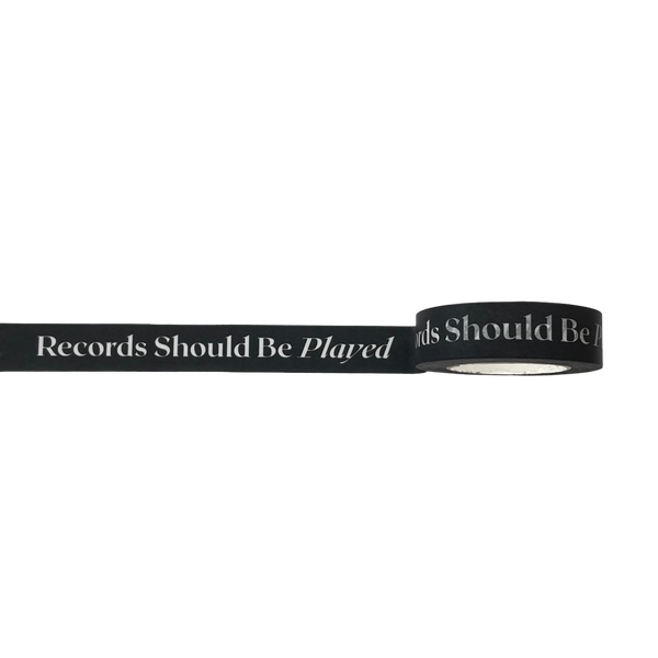 Washi Tape - Records Should Be Played