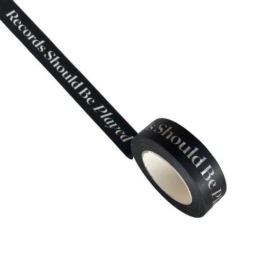 Washi Tape - Records Should Be Played